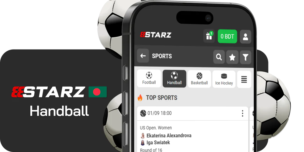 Bet on Handball with 888starz